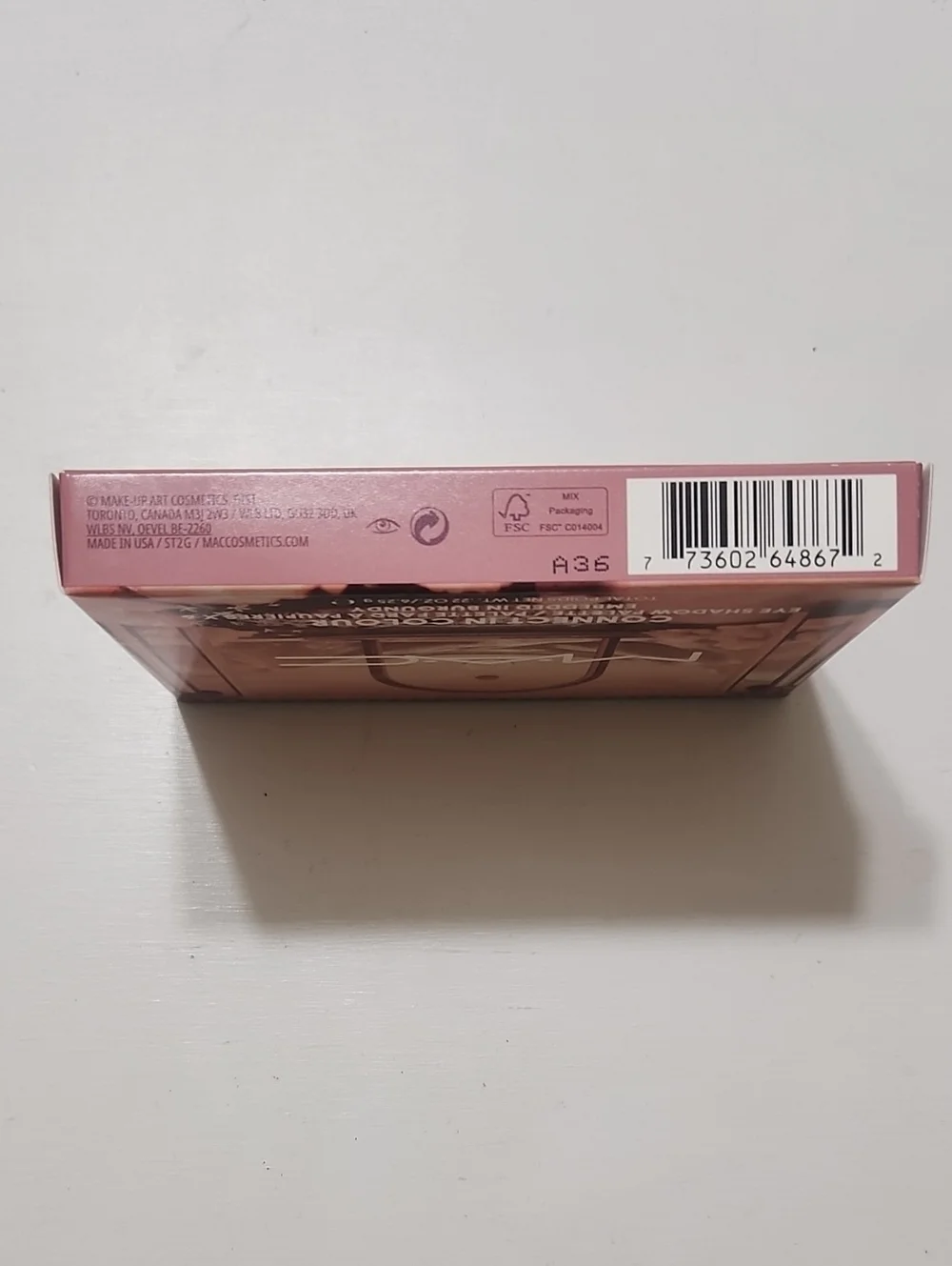MAC Embedded In Burgundy Connect In Colour Eye Shadow Palette